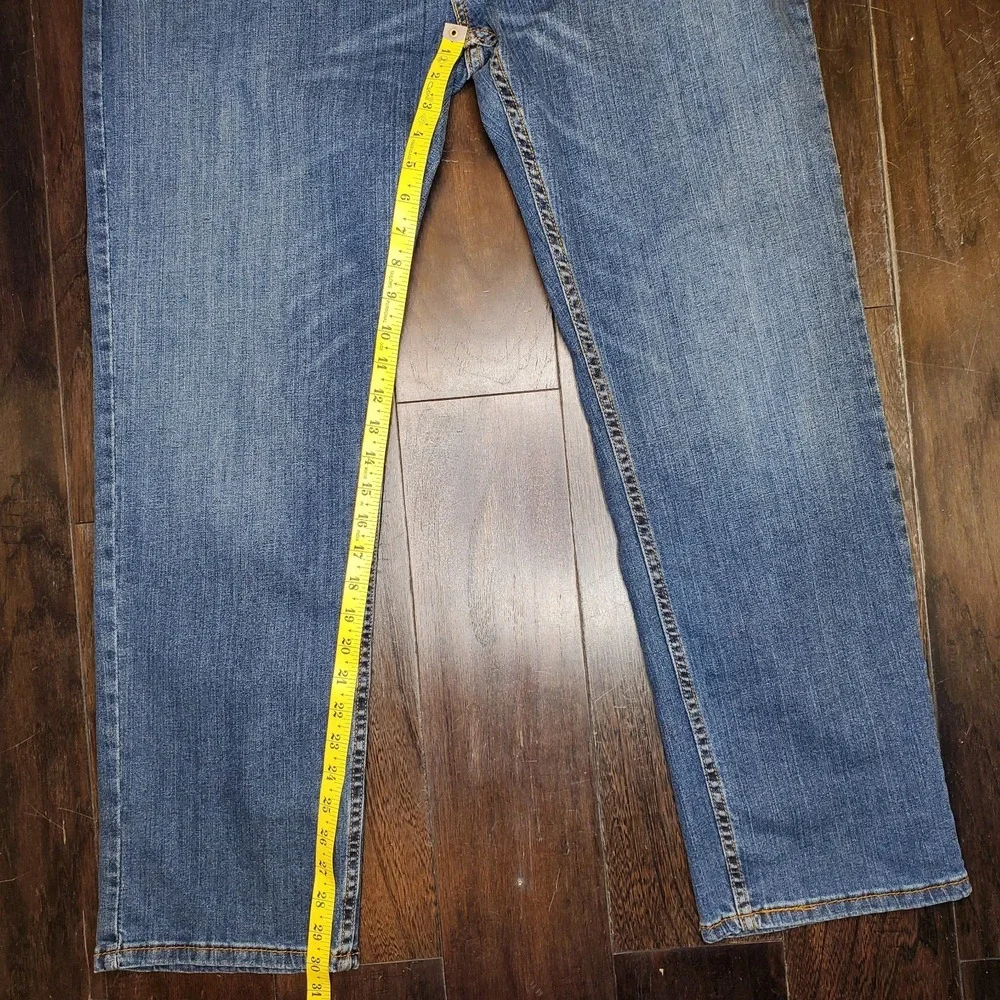 Levis 559 Jeans Mens 38x30 Blue Straight Leg Relaxed Fit Denim Classic 559